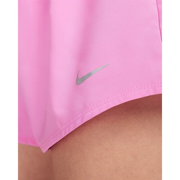 Nike One Women's Dri-FIT Mid-Rise 3" Brief-Lined Shorts Pink Size XS NWT - Picture 8 of 8